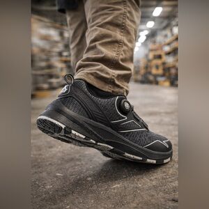 OUXX Safety Work Shoes | Steel Toe | Dial Closure | Slip Resistant. New. Sz 13